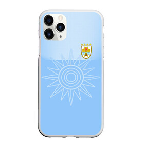 Чехол для iPhone 11 Pro матовый с принтом Уругвай домашняя форма , Силикон |  | домашняя форма | уругвай | уругвай домашняя форма
