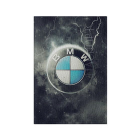 Обложка для паспорта матовая кожа с принтом Логотип BMW , натуральная матовая кожа | размер 19,3 х 13,7 см; прозрачные пластиковые крепления | logo bmw | бмв | логотип bmw | логотип бмв