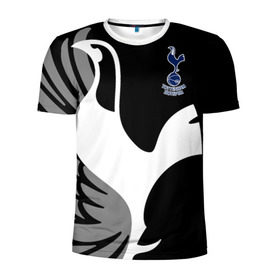 Мужская футболка 3D спортивная с принтом Tottenham Exclusive , 100% полиэстер с улучшенными характеристиками | приталенный силуэт, круглая горловина, широкие плечи, сужается к линии бедра | hotspur | тоттенхэм | тоттэнхэм | форма | хотспур