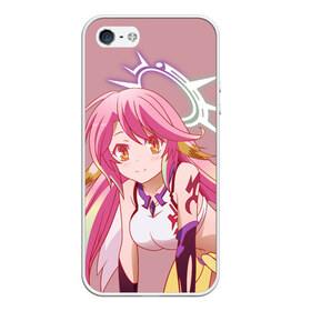 Чехол для iPhone 5/5S матовый с принтом No Game No Life , Силикон | Область печати: задняя сторона чехла, без боковых панелей | anime | manga | no game no life | аниме | без игры жизни нет | манга