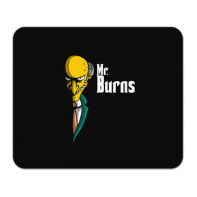Коврик для мышки прямоугольный с принтом Mr. Burns (Simpsons) , натуральный каучук | размер 230 х 185 мм; запечатка лицевой стороны | Тематика изображения на принте: burns | mr | mr. burns | simpsons | мистер бернс | симпсоны