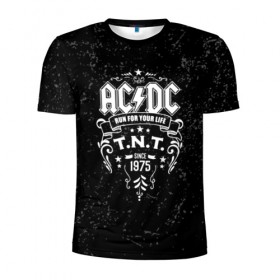 Мужская футболка 3D спортивная с принтом AC/DC run for your life , 100% полиэстер с улучшенными характеристиками | приталенный силуэт, круглая горловина, широкие плечи, сужается к линии бедра | ac dc | acdc | acdc ас дс | австралийская | ангус янг | асдс | блюз | группа | крис слэйд | метал | молния | музыка | музыканты | певцы | рок | рок н ролл | стиви янг | хард | хардрок | эксл роуз