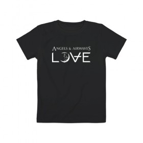 Детская футболка хлопок с принтом Love AVA , 100% хлопок | круглый вырез горловины, полуприлегающий силуэт, длина до линии бедер | angels and airwaves | ava | love | tom delonge | том делонг