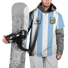 Накидка на куртку 3D с принтом Марадона Аргентина ретро , 100% полиэстер |  | maradona | аргентина | марадона | ретро