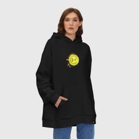 Худи SuperOversize хлопок с принтом Twenty One Pilots , 70% хлопок, 30% полиэстер, мягкий начес внутри | карман-кенгуру, эластичная резинка на манжетах и по нижней кромке, двухслойный капюшон
 | 