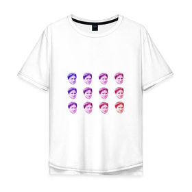 Мужская футболка хлопок Oversize с принтом Kappa Twitch , 100% хлопок | свободный крой, круглый ворот, “спинка” длиннее передней части | kappa | memes | twitch.tv | каппа | красный | мемы | синий
