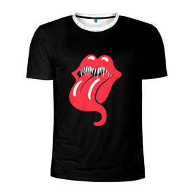 Мужская футболка 3D спортивная с принтом Monsters Kiss , 100% полиэстер с улучшенными характеристиками | приталенный силуэт, круглая горловина, широкие плечи, сужается к линии бедра | Тематика изображения на принте: halloween | jagger | lips | mick | monster | rock | rolling | stones | tongue | tooth | вольные | губы | джаггер | зубы | камни | катящиеся | мик | монстер | рок | странники | хеллоуин | хэллоуин | язык