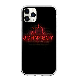 Чехол для iPhone 11 Pro матовый с принтом Johnyboy , Силикон |  | johnyboy | денис василенко | джонибой
