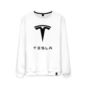 Мужской свитшот хлопок с принтом TESLA , 100% хлопок |  | brand | car | elon mask | tesla | авто | бренд | илон | илон маск | маск | машина | тесла | электрокар