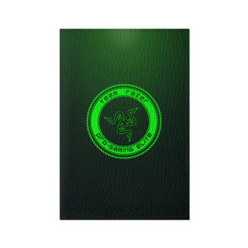 Обложка для паспорта матовая кожа с принтом RAZER , натуральная матовая кожа | размер 19,3 х 13,7 см; прозрачные пластиковые крепления | 101 | brand | company | gamer | green | logo | mamba | naga | player | razer | rzr | snake | бренд | железо | зеленый | змея | компания | лого | рейзер | софт