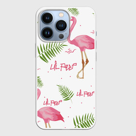 Чехол для iPhone 13 Pro с принтом Lil Peep pink flamingo ,  |  | benz truck | girls. pink | gustav hr | hip hop | lil | lil peep | peep | rap | лил | лилпип | листья | пальма | пальмы | пип | розовый | рэп | фламинго | хип хоп | эмо | эмо реп