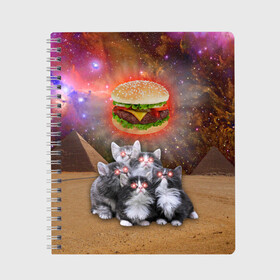Тетрадь с принтом Египетские Коты , 100% бумага | 48 листов, плотность листов — 60 г/м2, плотность картонной обложки — 250 г/м2. Листы скреплены сбоку удобной пружинной спиралью. Уголки страниц и обложки скругленные. Цвет линий — светло-серый
 | cat | cosmos | egypt | fast | fastfood | food | meme | party | space | вечеринка | египет | еда | иллюминаты | космос | кошак | кошка | масоны | мем | песок | пирамиды | пицца | пустыня | фастфуд