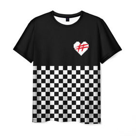 Мужская футболка 3D с принтом ФРЕНДЗОНА , 100% полиэфир | прямой крой, круглый вырез горловины, длина до линии бедер | friend | zone | бойчик | бутылочка | бэйби | вечеринка | вписке | клетка | мэйби | панк | пижамная | поп | розовый | сердечко | сердце | ска | флирт | френдзона | хэш | школьная