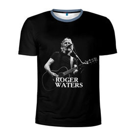Мужская футболка 3D спортивная с принтом Roger Waters, Pink Floyd , 100% полиэстер с улучшенными характеристиками | приталенный силуэт, круглая горловина, широкие плечи, сужается к линии бедра | roger waters | джордж уотерс | композитор | певец | поэт