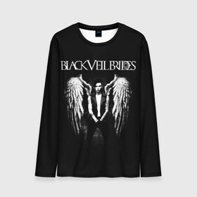 Мужской лонгслив 3D с принтом Black Veil Brides , 100% полиэстер | длинные рукава, круглый вырез горловины, полуприлегающий силуэт | black veil brides | heavy matal | metal | post hardcore | группы | метал | музыка | рок | хэви метал | эмо