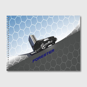 Альбом для рисования с принтом Subaru Forester SF5 , 100% бумага
 | матовая бумага, плотность 200 мг. | auto | forester | jdm | sf5 | subaru | subaru forester | субару | форестер