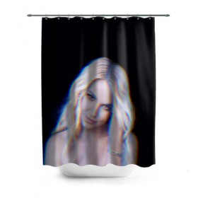 Штора 3D для ванной с принтом Britney Glitch , 100% полиэстер | плотность материала — 100 г/м2. Стандартный размер — 146 см х 180 см. По верхнему краю — пластиковые люверсы для креплений. В комплекте 10 пластиковых колец | britney | britneyspears | glitch | icon | jean | pop | princess | spears | usa | бритни | бритниспирс | глич | джин | поп | работа | спирс | сша