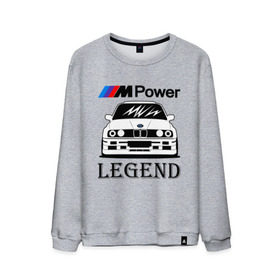 Мужской свитшот хлопок с принтом BMW Power LEGEND , 100% хлопок |  | bmw | legend | motorsport | power | авто | автомобиль | бмв | бумер | бэха | крутая | легенда | машина | немецкое | тачка