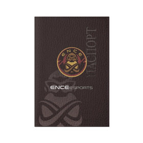 Обложка для паспорта матовая кожа с принтом ence esports , натуральная матовая кожа | размер 19,3 х 13,7 см; прозрачные пластиковые крепления | cs:go | cybersport | киберспорт | турнир | финляндия | фины