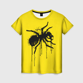 Женская футболка 3D с принтом The Prodigy , 100% полиэфир ( синтетическое хлопкоподобное полотно) | прямой крой, круглый вырез горловины, длина до линии бедер | 90 е | the prodigy | кит флинт | музыка | муравей | панк | рок | техно | электро