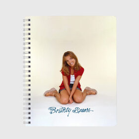 Тетрадь с принтом Oldschool Britney , 100% бумага | 48 листов, плотность листов — 60 г/м2, плотность картонной обложки — 250 г/м2. Листы скреплены сбоку удобной пружинной спиралью. Уголки страниц и обложки скругленные. Цвет линий — светло-серый
 | britney | britneyspears | glitch | icon | jean | pop | princess | spears | usa | бритни | бритниспирс | глич | джин | поп | работа | спирс | сша