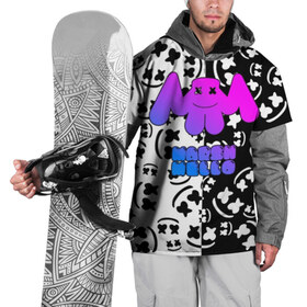Накидка на куртку 3D с принтом Marshmello , 100% полиэстер |  | Тематика изображения на принте: dj | fortnite | marshmello | music | дж | зефир | маршмелоу | музыка | форнайт | фортнайт