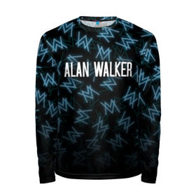 Мужской лонгслив 3D с принтом ALAN WALKER , 100% полиэстер | длинные рукава, круглый вырез горловины, полуприлегающий силуэт | alan walker | alan walker alone. | alan walker faded | alan walker feat | alan walker lonely | алан волкер