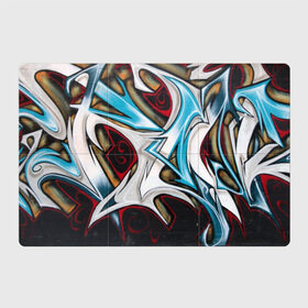 Магнитный плакат 3Х2 с принтом Стиль улицы , Полимерный материал с магнитным слоем | 6 деталей размером 9*9 см | felipe pantone | grafiti | paint | street art | urban | город | граффити | искусство | кирпичи | краски | рисунки | стена | улицы | уличное искусство