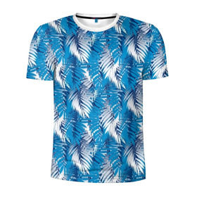Мужская футболка 3D спортивная с принтом Гавайская с листьями , 100% полиэстер с улучшенными характеристиками | приталенный силуэт, круглая горловина, широкие плечи, сужается к линии бедра | gta | san andreas | америка | гавайи | дискотека | для отдыха | для путешествий | курортная | маями | мексика | пальмовые листья | пати | пляжная вечеринка | пляжная одежда | с пальмами | сша