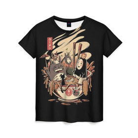 Женская футболка 3D с принтом Вечеринка У Бассейна , 100% полиэфир ( синтетическое хлопкоподобное полотно) | прямой крой, круглый вырез горловины, длина до линии бедер | anime | forest | meme | my neighbor | protectors | tokyo | totoro | аниме | гибли | иероглиф | манга | миядзаки | мой сосед | стиль | тоторо | фентези | хаяо | япония