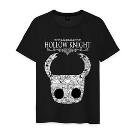 Мужская футболка хлопок с принтом Маска Hollow Knight , 100% хлопок | прямой крой, круглый вырез горловины, длина до линии бедер, слегка спущенное плечо. | game | hollow knight | hollow knight godmaster | hollow knight map | hollow knight ps4 | mask | silksong | зот могучий | игра | карта | королевство | маска | метроидвания | полый король | приключения букашек | халлоунест | холлоу кнайт | эмилити