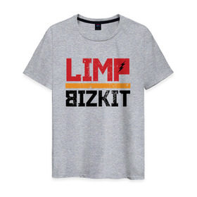 Мужская футболка хлопок с принтом Limp Bizkit , 100% хлопок | прямой крой, круглый вырез горловины, длина до линии бедер, слегка спущенное плечо. | Тематика изображения на принте: dj lethal | американская | группа | джон отто | ню метал | рок | рэп | уэс борланд | фред дёрст