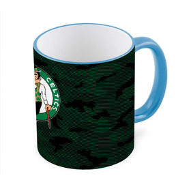 Кружка с принтом Boston Celtics , керамика | ёмкость 330 мл | boston | boston celtics | celtics | nba | баскетбол | бостон | бостон селтикс | нба | селтикс