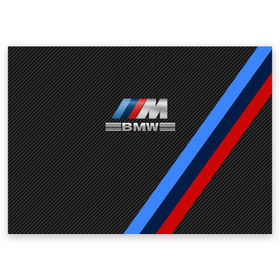 Поздравительная открытка с принтом BMW КАРБОН , 100% бумага | плотность бумаги 280 г/м2, матовая, на обратной стороне линовка и место для марки
 | bmw | абстракция | авто | автомобиль | лого | логотип | машина | скорость