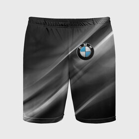 Мужские шорты спортивные с принтом BMW ,  |  | bmw | bmw performance | m | motorsport | performance | бмв | моторспорт