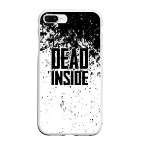 Чехол для iPhone 7Plus/8 Plus матовый с принтом Dead Inside , Силикон | Область печати: задняя сторона чехла, без боковых панелей | Тематика изображения на принте: dead | dota | inside | аниме | внутри | гуль | дэд | инсайд | мертвец | мертвый | токийский