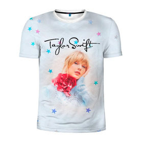 Мужская футболка 3D спортивная с принтом Taylor Swift , 100% полиэстер с улучшенными характеристиками | приталенный силуэт, круглая горловина, широкие плечи, сужается к линии бедра | lover | taylor swift | taylor swift lover | тэйлор свифт