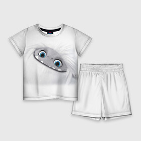 Детский костюм с шортами 3D с принтом ABOMINABLE (Эверест) ,  |  | abominable | детям | для детей | ети | йети | лу | мультфильм | отвратительный | чудовище | эверест