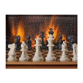 Обложка для студенческого билета с принтом Шахматы , натуральная кожа | Размер: 11*8 см; Печать на всей внешней стороне | Тематика изображения на принте: дамка | доска | игра | игры | камин | конь | король | огне | огнём | огненное | огонь | пешка | пламя | слон | ферзь | фигурки | фигуры | шахматная | шахматы