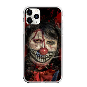 Чехол для iPhone 11 Pro Max матовый с принтом Зомби клоун , Силикон |  | Тематика изображения на принте: 