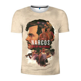 Мужская футболка 3D спортивная с принтом Narcos: Rise of the Cartels , 100% полиэстер с улучшенными характеристиками | приталенный силуэт, круглая горловина, широкие плечи, сужается к линии бедра | cartels | narcos | rise | картель | колумбия | мафия | эль патрон