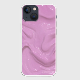 Чехол для iPhone 13 mini с принтом Slime ,  |  | Тематика изображения на принте: slime | вязкое | гель | жвачка | желе | лизун | слайм | слизь
