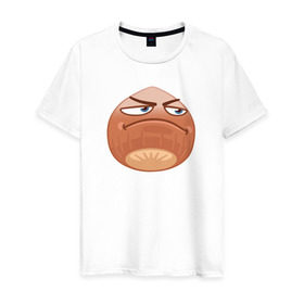 Мужская футболка хлопок с принтом ОРЕХУС , 100% хлопок | прямой крой, круглый вырез горловины, длина до линии бедер, слегка спущенное плечо. | справедливо | справедливость | фруктовощи