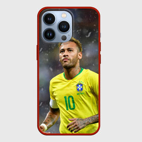 Чехол для iPhone 13 Pro с принтом Неймар ,  |  | Тематика изображения на принте: champions | football | neymar | psg | soccer | uefa | world cup | лига чемпионов | неймар | пари сен жермен | псж | форма | формы | футбол