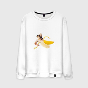 Мужской свитшот хлопок с принтом Николас Кейдж в банане , 100% хлопок |  | Тематика изображения на принте: mem | memes | актер | банан | знаменитость | мем | николас кейдж | прикол | смешная картинка | юмор
