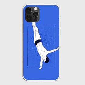 Чехол для iPhone 12 Pro Max с принтом Dive , Силикон |  | Тематика изображения на принте: cliff diving | dive | diving | swimming | плавание | прыжки в воду | спорт
