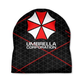 Шапка 3D с принтом UMBRELLA CORP , 100% полиэстер | универсальный размер, печать по всей поверхности изделия | ada wong | biohazard | leon | nemesis | project resistance | raccoon city | re2 | resident evil 2 | rpd | stars | umbrella | ада вонг | амбрелла | немесис | ужасы