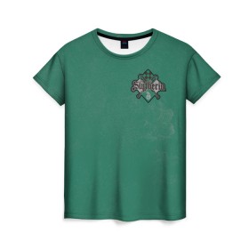 Женская футболка 3D с принтом 07 Slytherin , 100% полиэфир ( синтетическое хлопкоподобное полотно) | прямой крой, круглый вырез горловины, длина до линии бедер | vdgerir | гарри поттер | гриффиндор | дамблдор | добби | слизерин | хогвартс