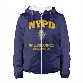Женская куртка 3D с принтом Бруклин 9-9 департамент NYPD , ткань верха — 100% полиэстер, подклад — флис | прямой крой, подол и капюшон оформлены резинкой с фиксаторами, два кармана без застежек по бокам, один большой потайной карман на груди. Карман на груди застегивается на липучку | Тематика изображения на принте: 99 | brooklyn 99 | police | бруклин | бруклин 9 9 | девять девять | департамент | джейк | джеффордс | значок | логотип | нью йорк | перальта | сериал | терри | чарльз бойл