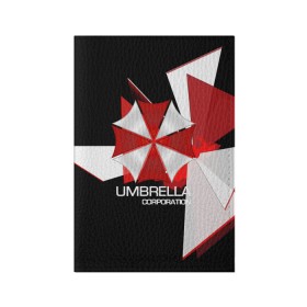 Обложка для паспорта матовая кожа с принтом UMBRELLA CORP. , натуральная матовая кожа | размер 19,3 х 13,7 см; прозрачные пластиковые крепления | biohazard | biohazard 7 | crocodile | fang | game | hand | monster | new umbrella | resident evil | resident evil 7 | umbrella | umbrella corp | umbrella corporation | zombie | обител